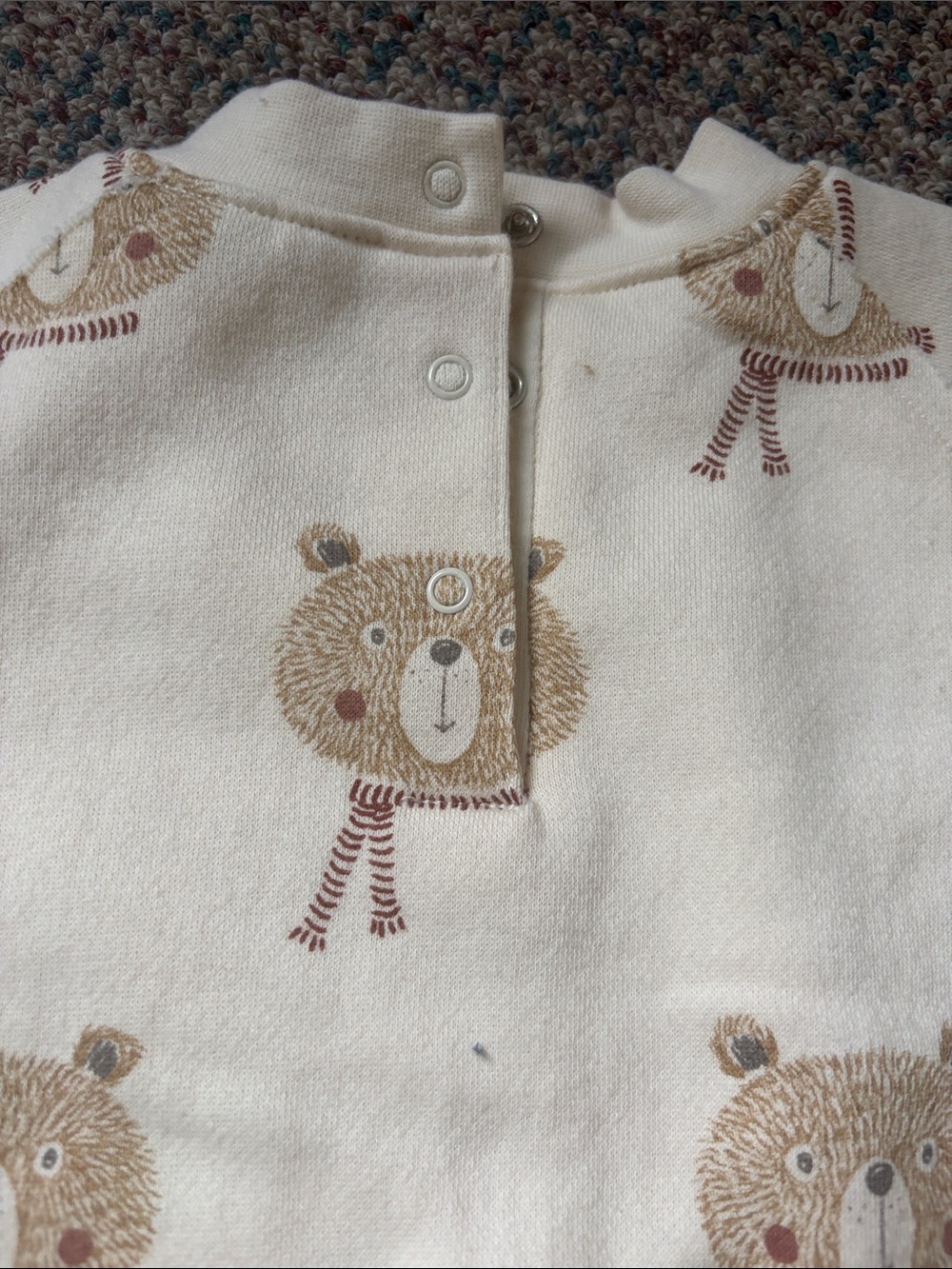 Rylee + Cru Raglan Jumpsuit - Bears size 12/18 months - Picture 6 of 6